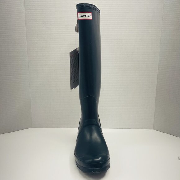 Hunter Women's Original Tall Rain Boot - Navy - Picture 2 of 4